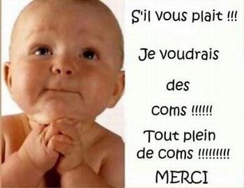 question pour les com's